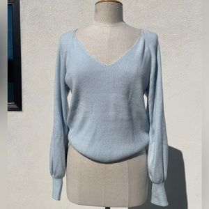 A&F puff sleeve sweater size Medium